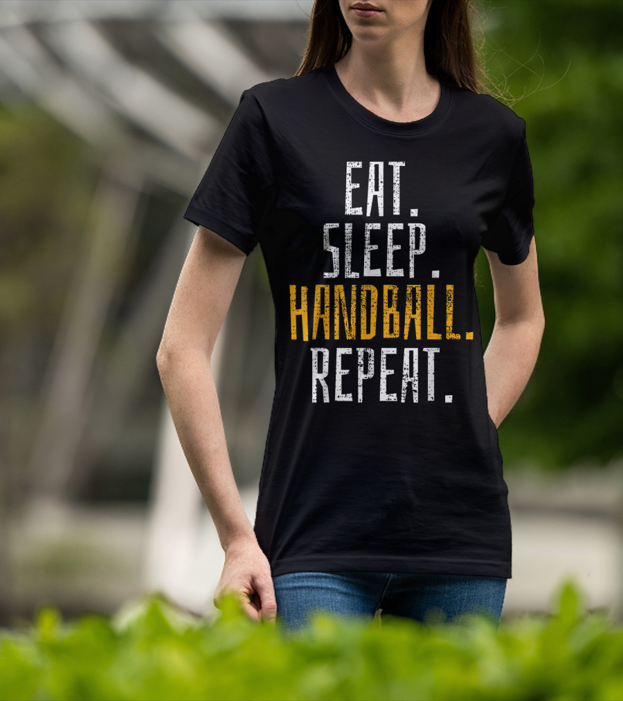 Eat Sleep Handball Repeat T-Shirt
