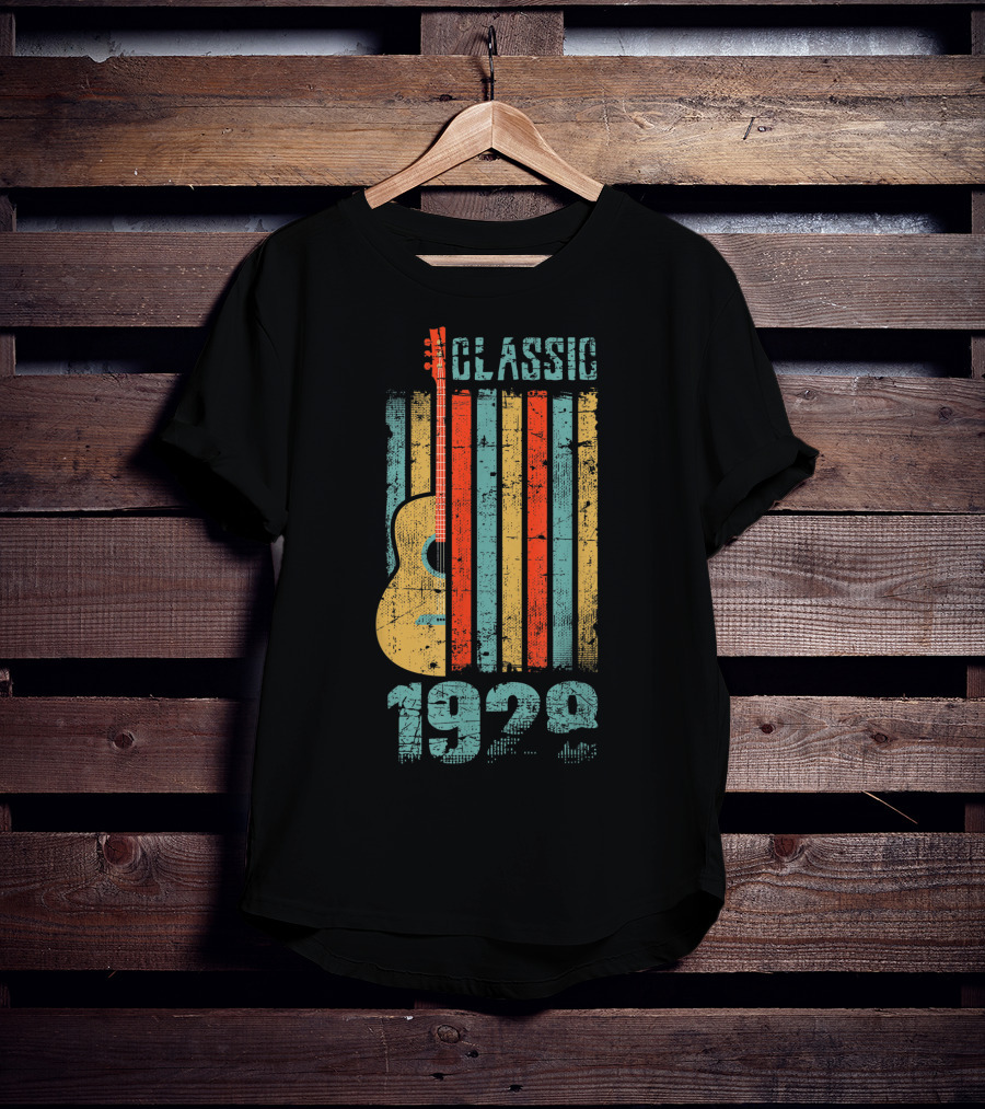 Classic 1929 Guitar Music T-Shirt