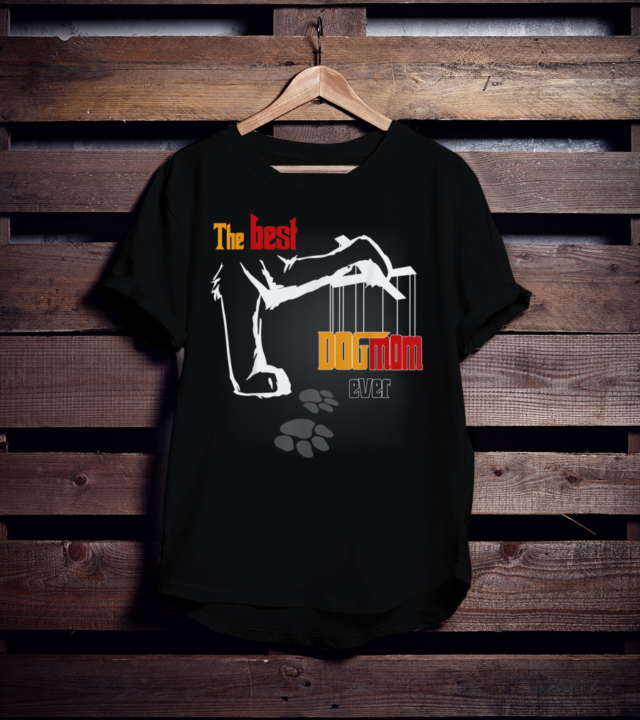 The Best Dog Mom Ever Classic Cute Doggy Mother T-Shirt