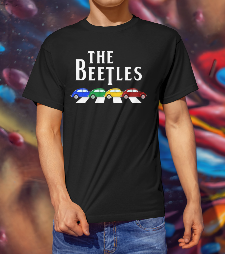 Classic Car Lover Beetle Vintage Car Beetle Abbey Road T-Shirt
