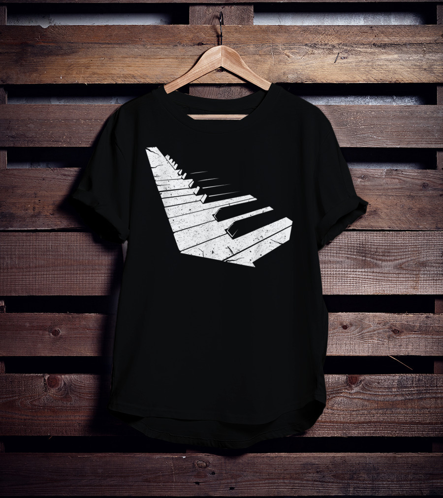 Keyboard Piano Keys Funny Musician Shirt For Pianists T-Shirt