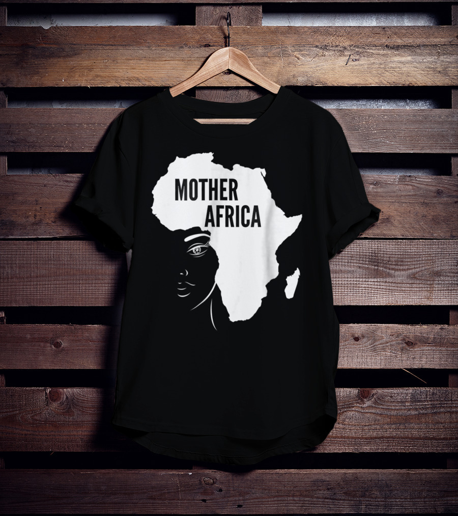 Mother Africa Black Queen Afrocentric Pride T-Shirt