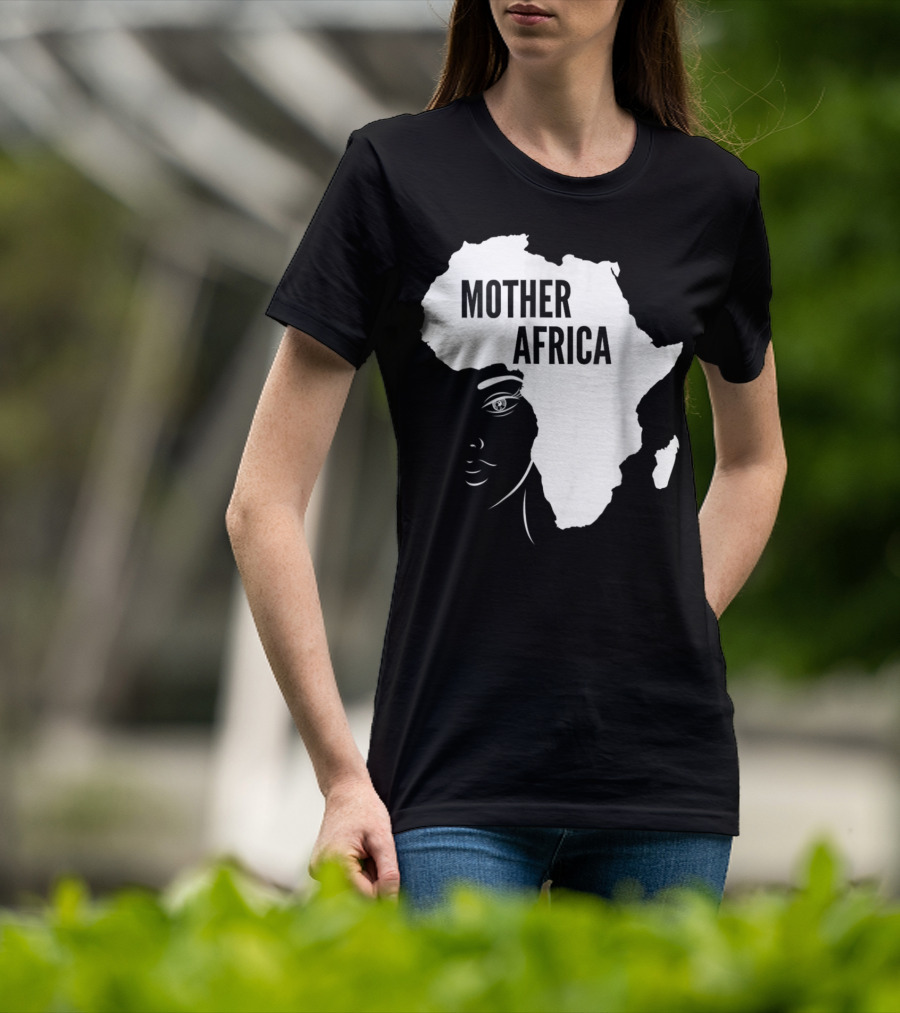 Mother Africa Black Queen Afrocentric Pride T-Shirt