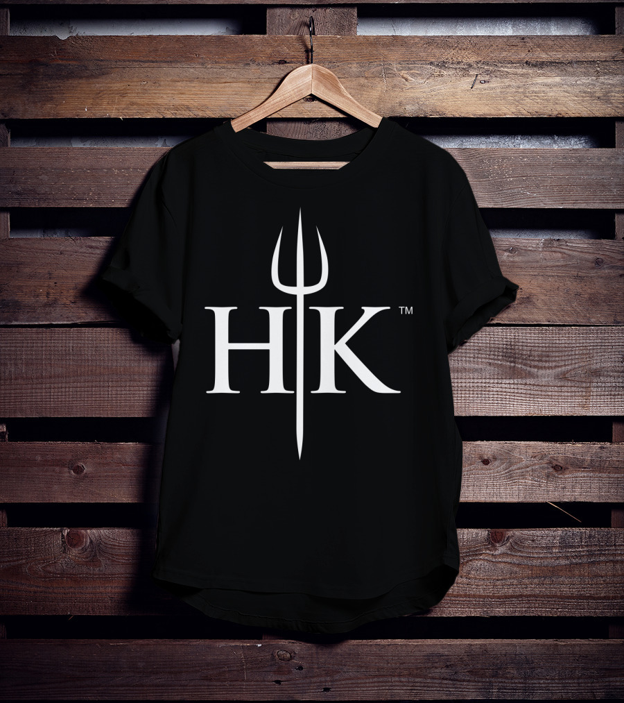 Hell's Kitchen HK Logo White T-Shirt