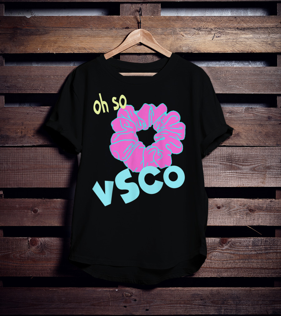 Oh So VSCO Pop Art Scrunchie T-Shirt
