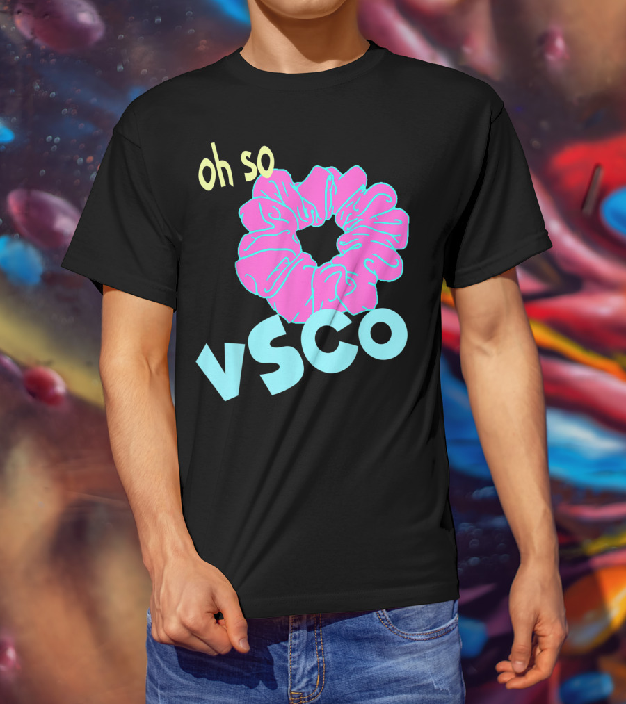 Oh So VSCO Pop Art Scrunchie T-Shirt