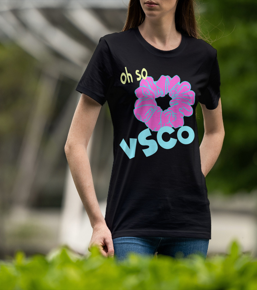 Oh So VSCO Pop Art Scrunchie T-Shirt