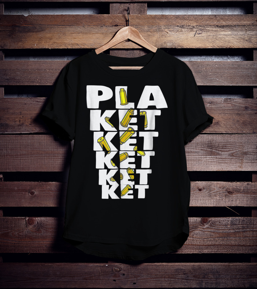 PLAKETKETKETKET Bullet Cartridge Accent Success T-Shirt