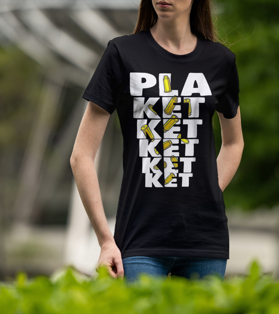 PLAKETKETKETKET Bullet Cartridge Accent Success T-Shirt