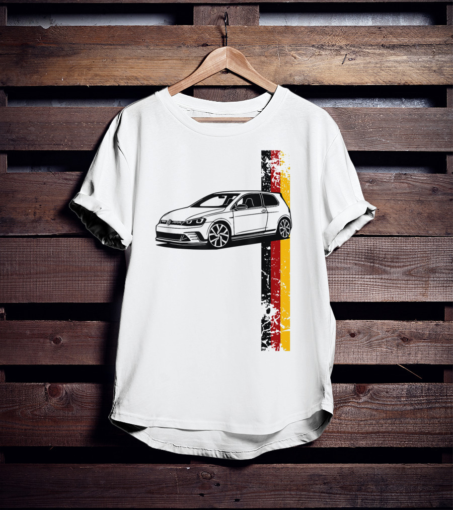 R Gt I German Car Germany Sport Racing Tuning Automotive Enthusiast T-Shirt