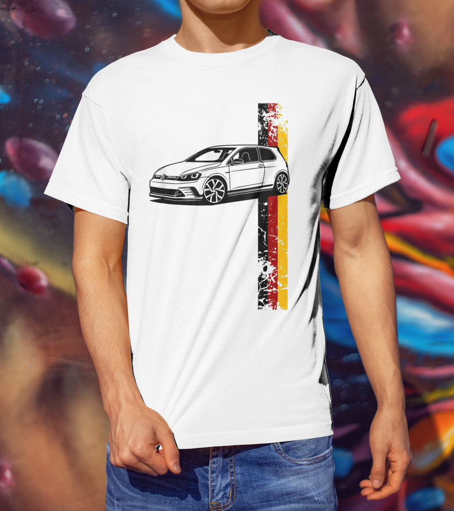 R Gt I German Car Germany Sport Racing Tuning Automotive Enthusiast T-Shirt