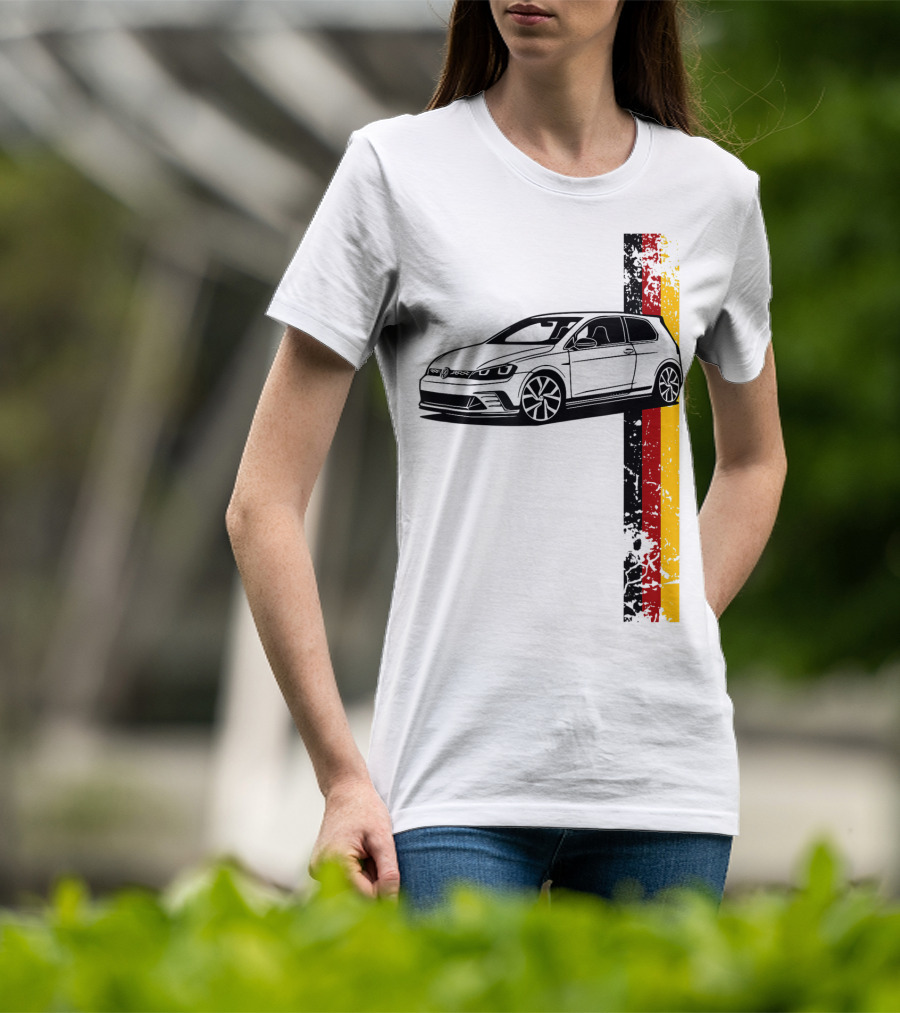 R Gt I German Car Germany Sport Racing Tuning Automotive Enthusiast T-Shirt