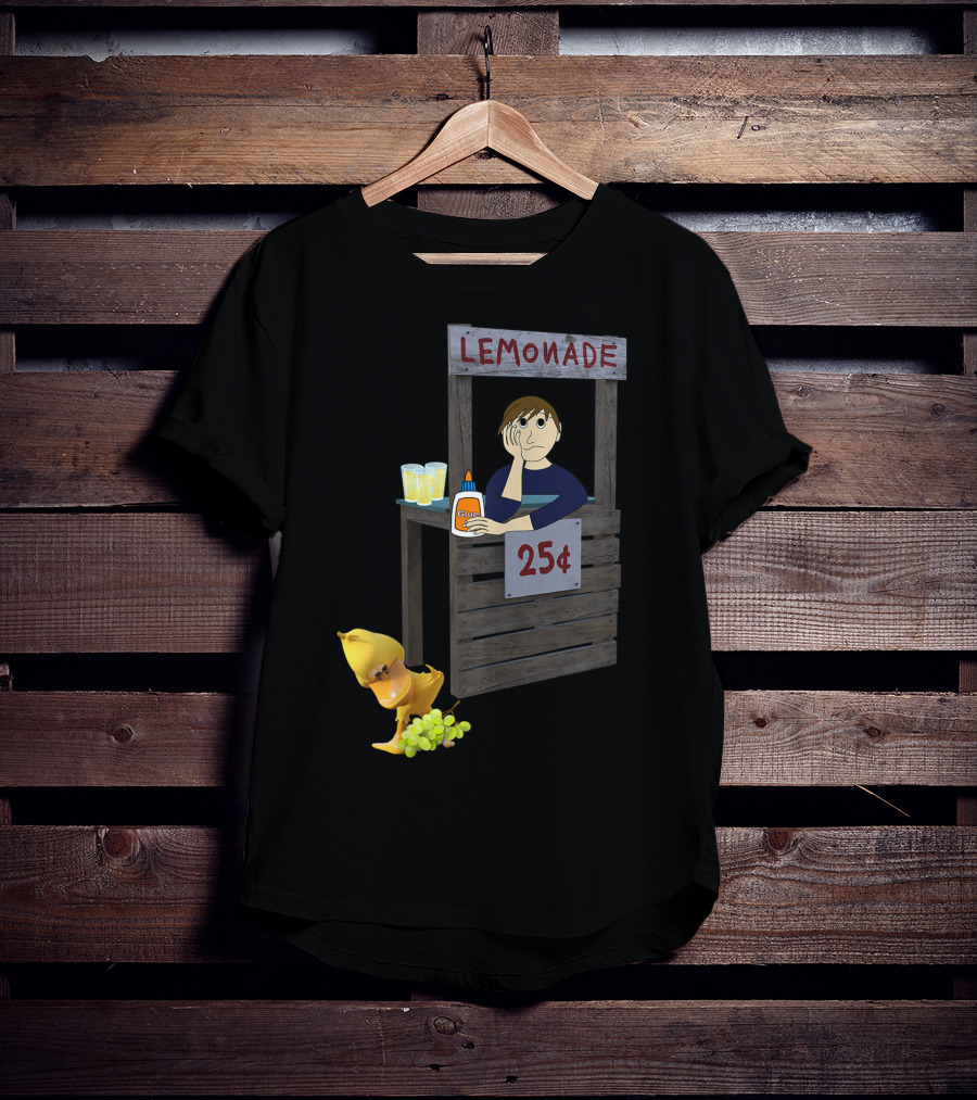 Lemonade Stand 25¢ The Duck Song Got Any Grapes T-Shirt