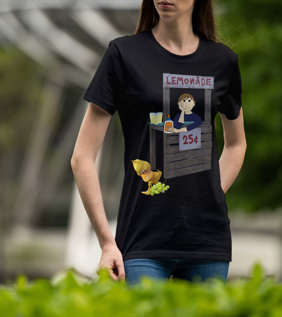 Lemonade Stand 25¢ The Duck Song Got Any Grapes T-Shirt