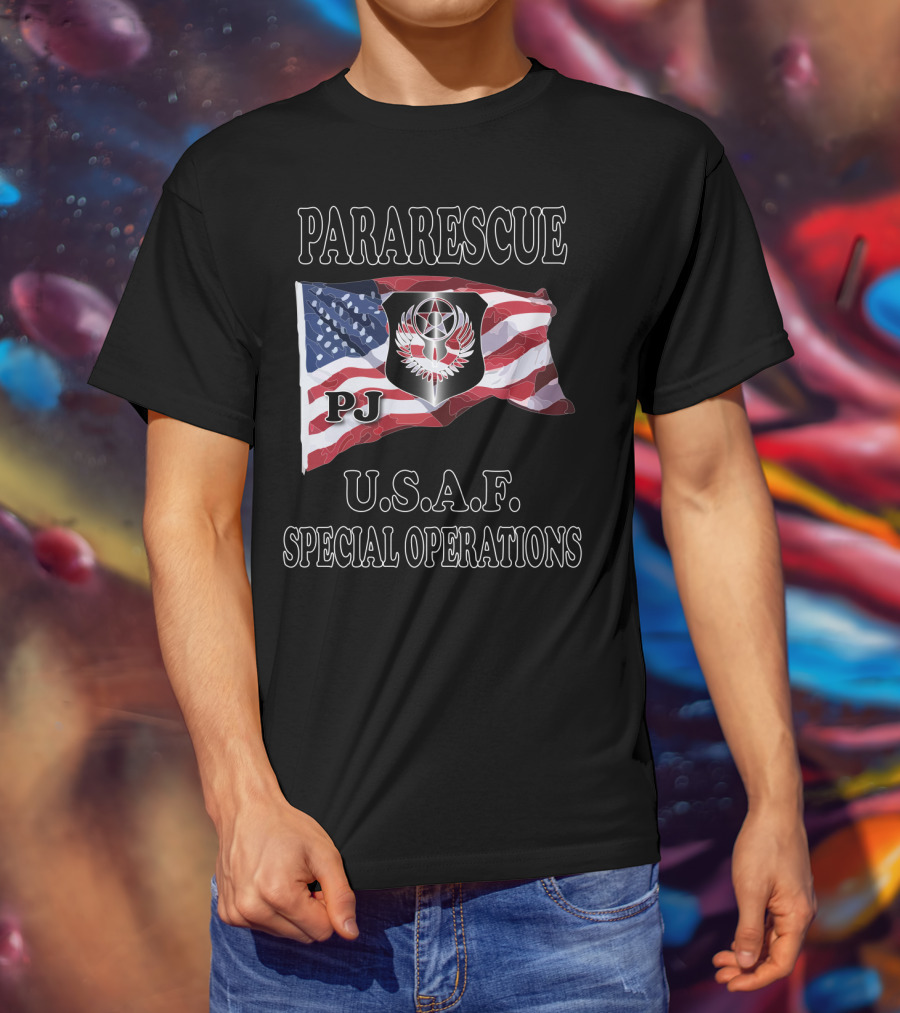 Pararescue Pj Usaf Special Operations T-Shirt