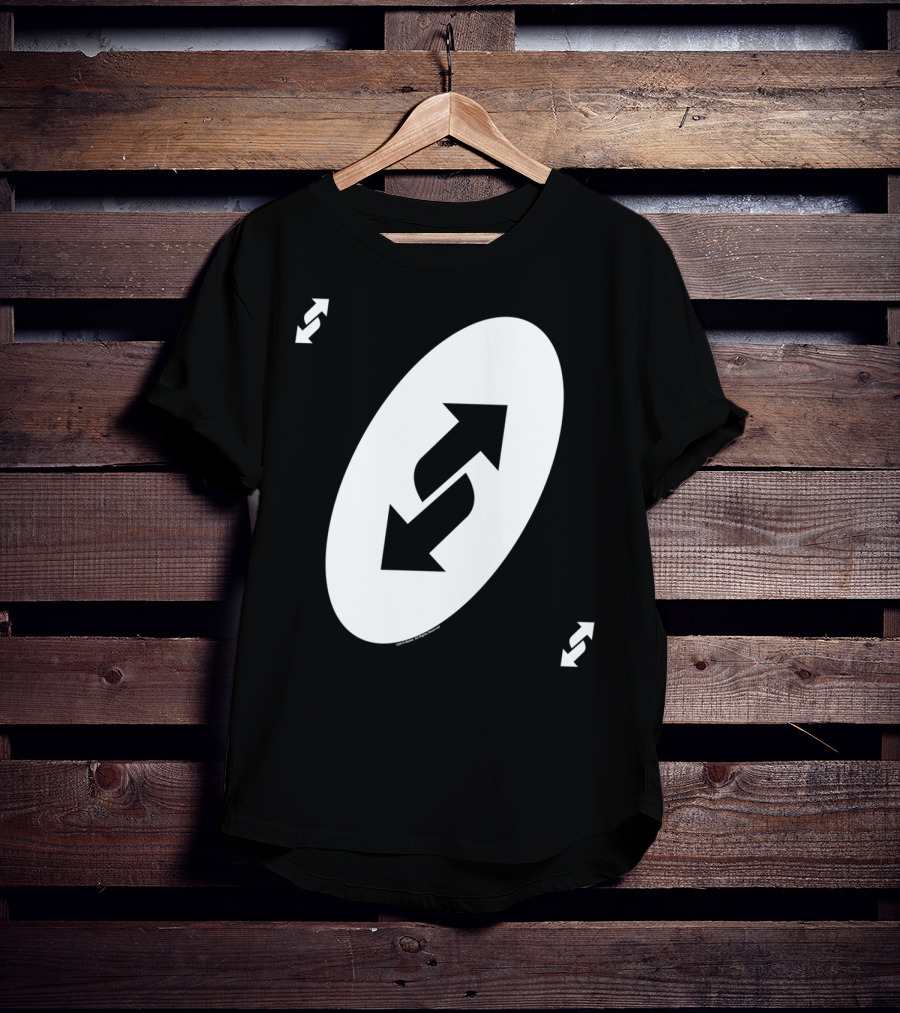 Uno Reverse Card Symbol T-Shirt