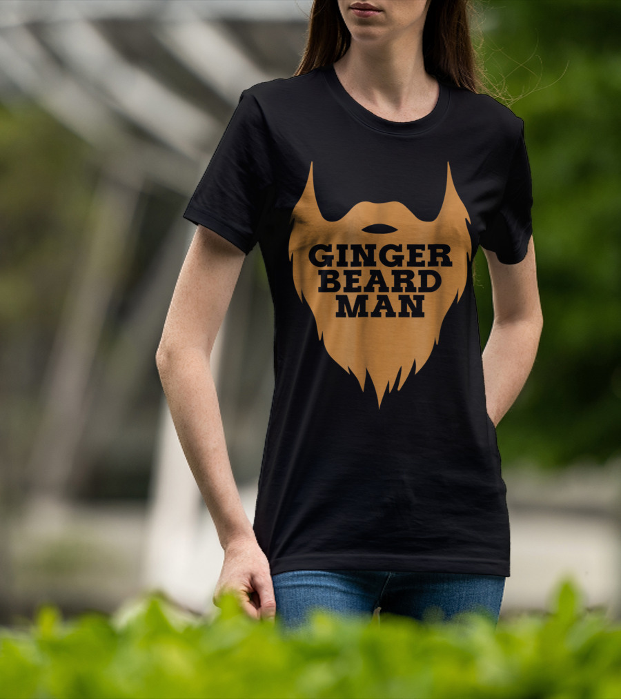 Ginger Beard Man Beard Men T-Shirt