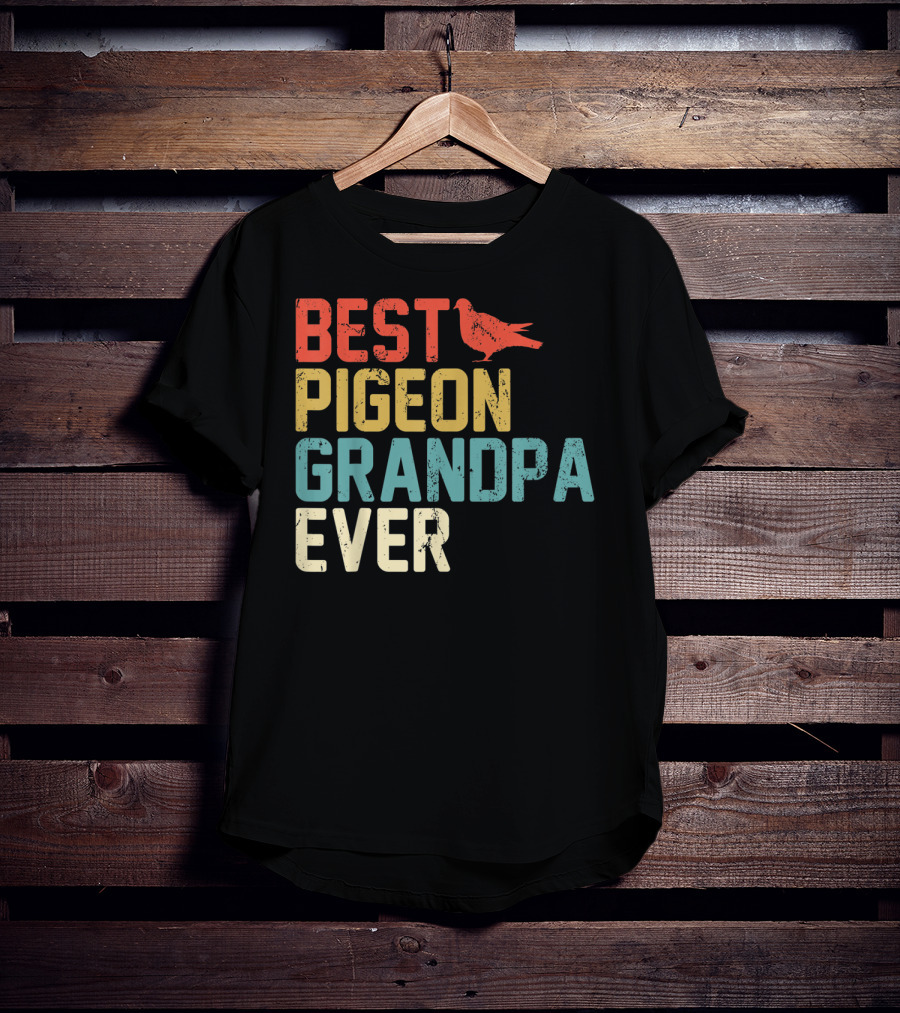 Best Pigeon Grandpa Ever T-Shirt