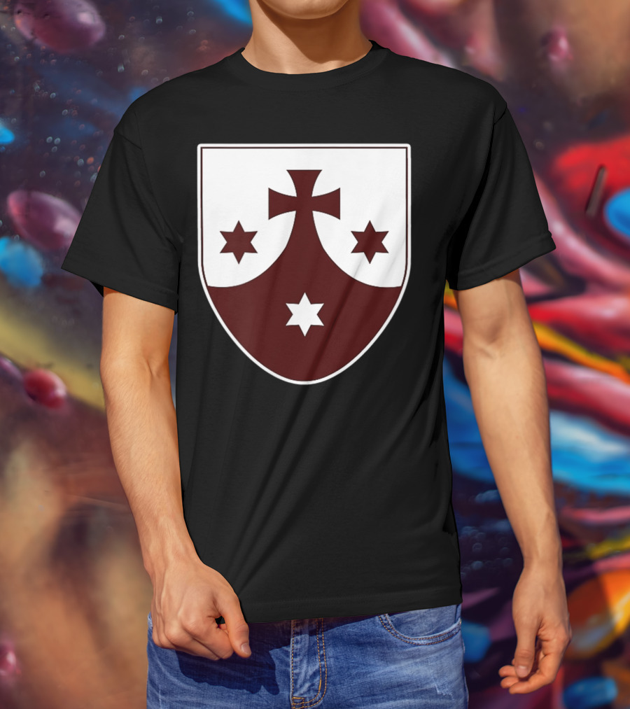 Carmelite Order Emblem Shield T-Shirt