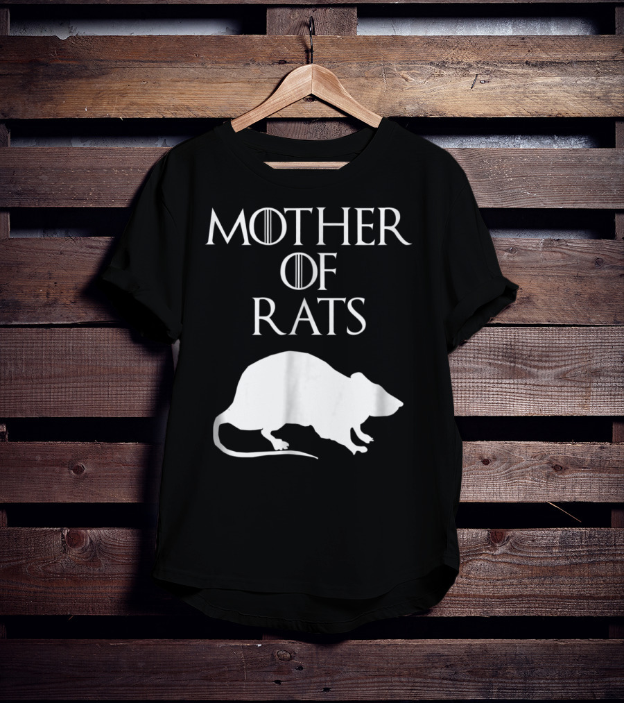 Mother Of Rats Cute Unique White E010500 T-Shirt