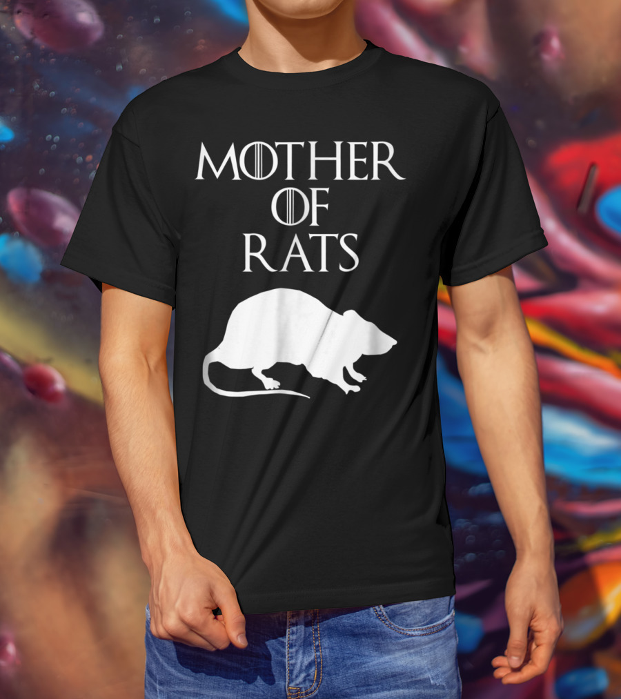 Mother Of Rats Cute Unique White E010500 T-Shirt