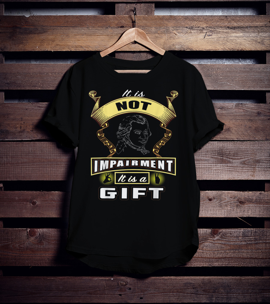 Deaf Awareness It Is Not Impairment It Is A Gift T-Shirt