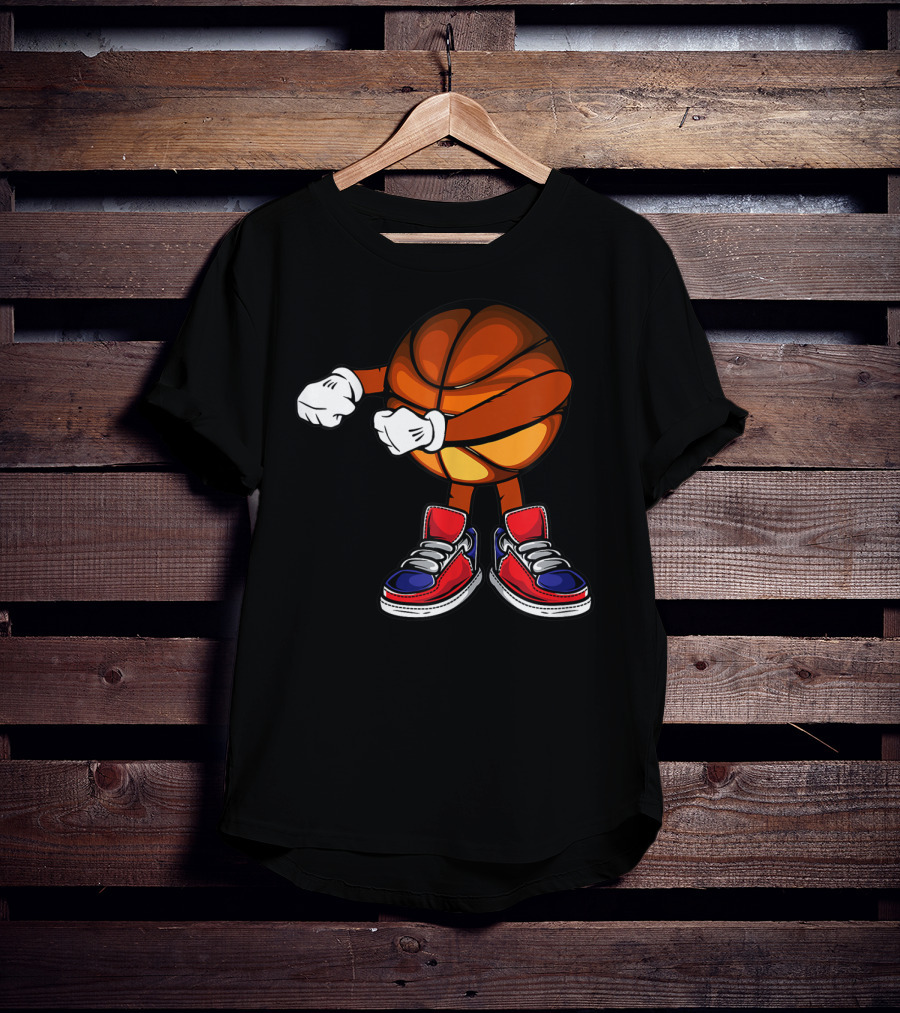 Basketball Player Floss Dance Move Fun Present T-Shirt