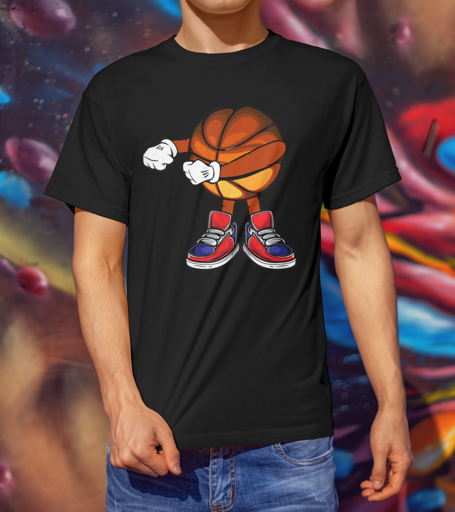Basketball Player Floss Dance Move Fun Present T-Shirt