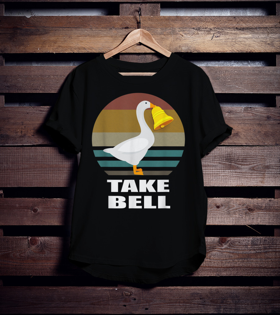Funny Goose Take Bell Game T-Shirt