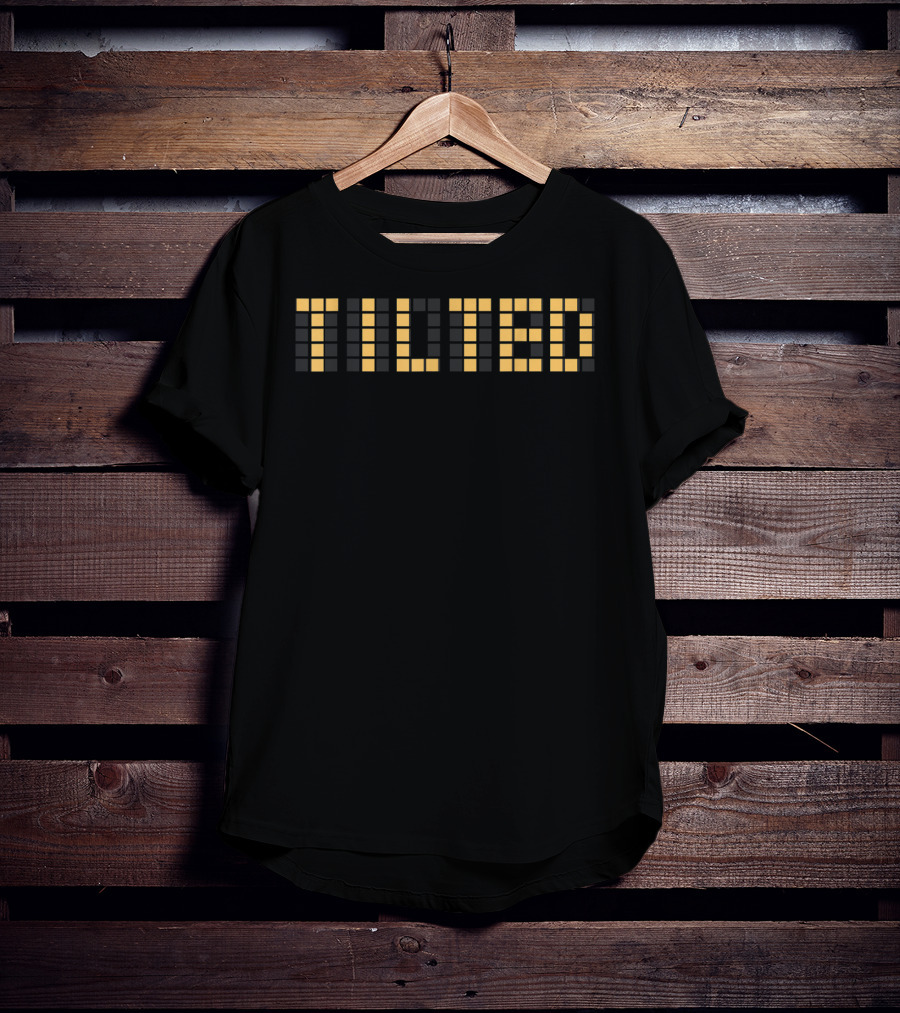 Tilted Liquid Crystal Display Humor T-Shirt