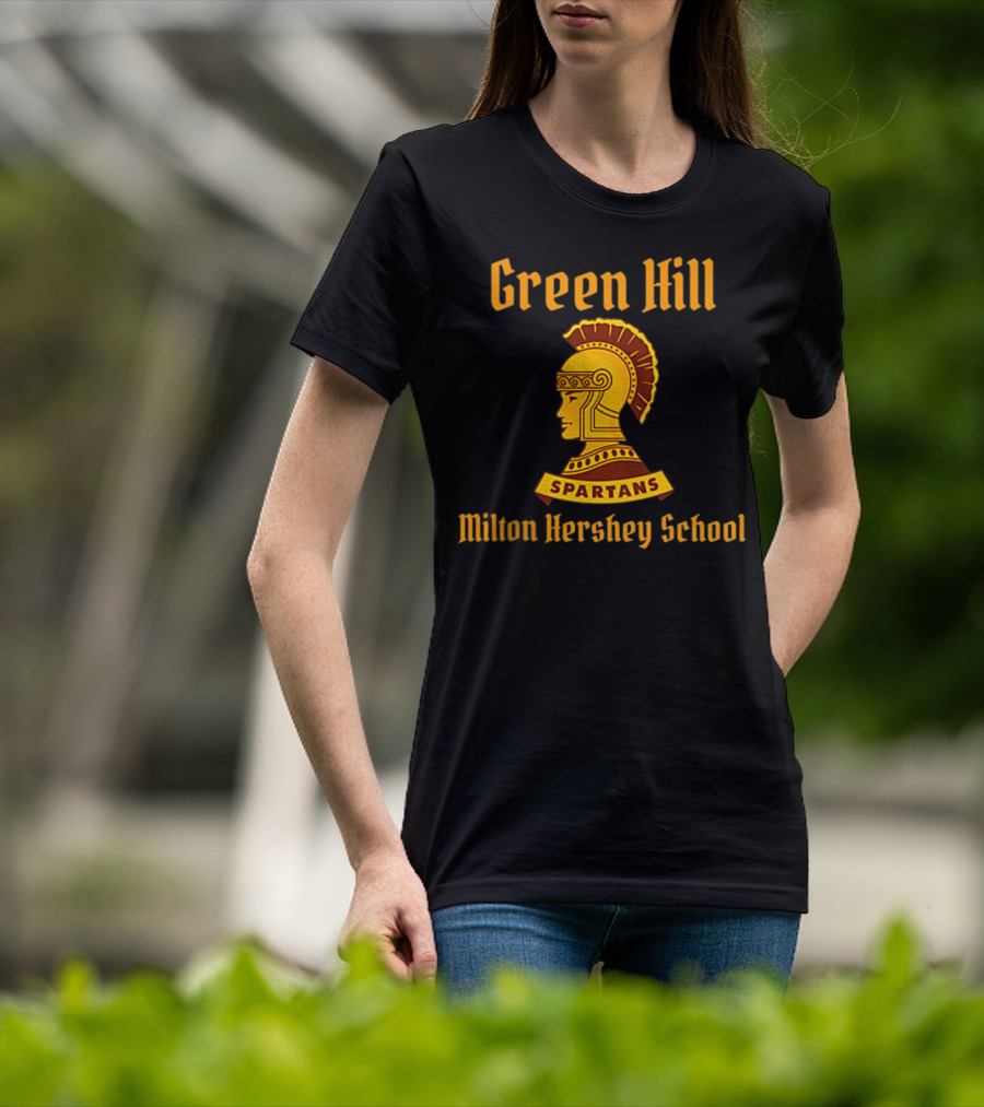 Green Hill Spartans Milton Hershey School Xmas For Jordyn T-Shirt