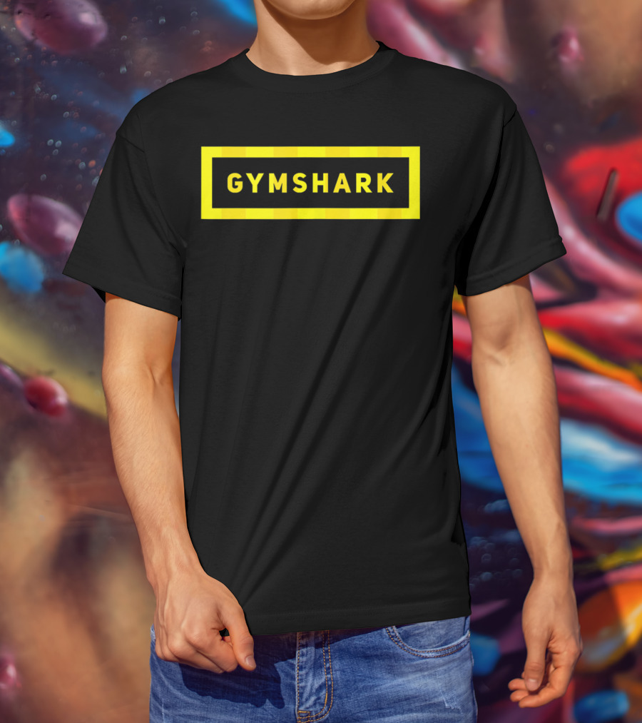 Gymshark Bold Yellow Framed T-Shirt