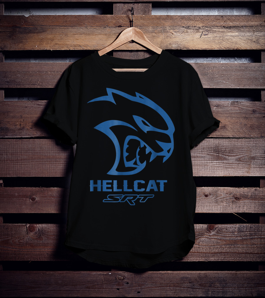 Hellcat SRT Dodge Blue T-Shirt