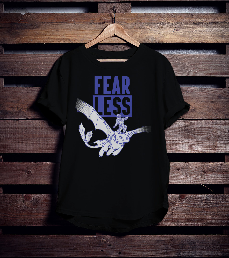 Fearless How To Train Your Dragon 3 Hidden World T-Shirt