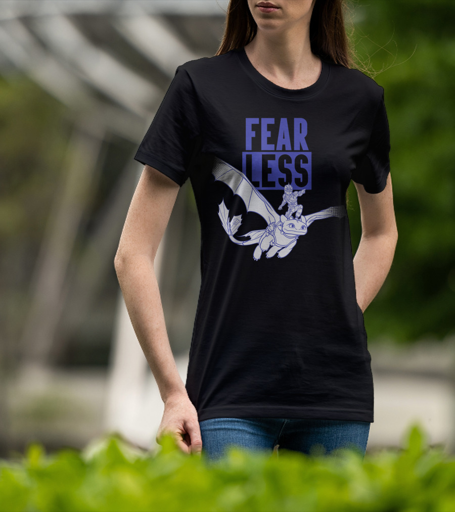 Fearless How To Train Your Dragon 3 Hidden World T-Shirt