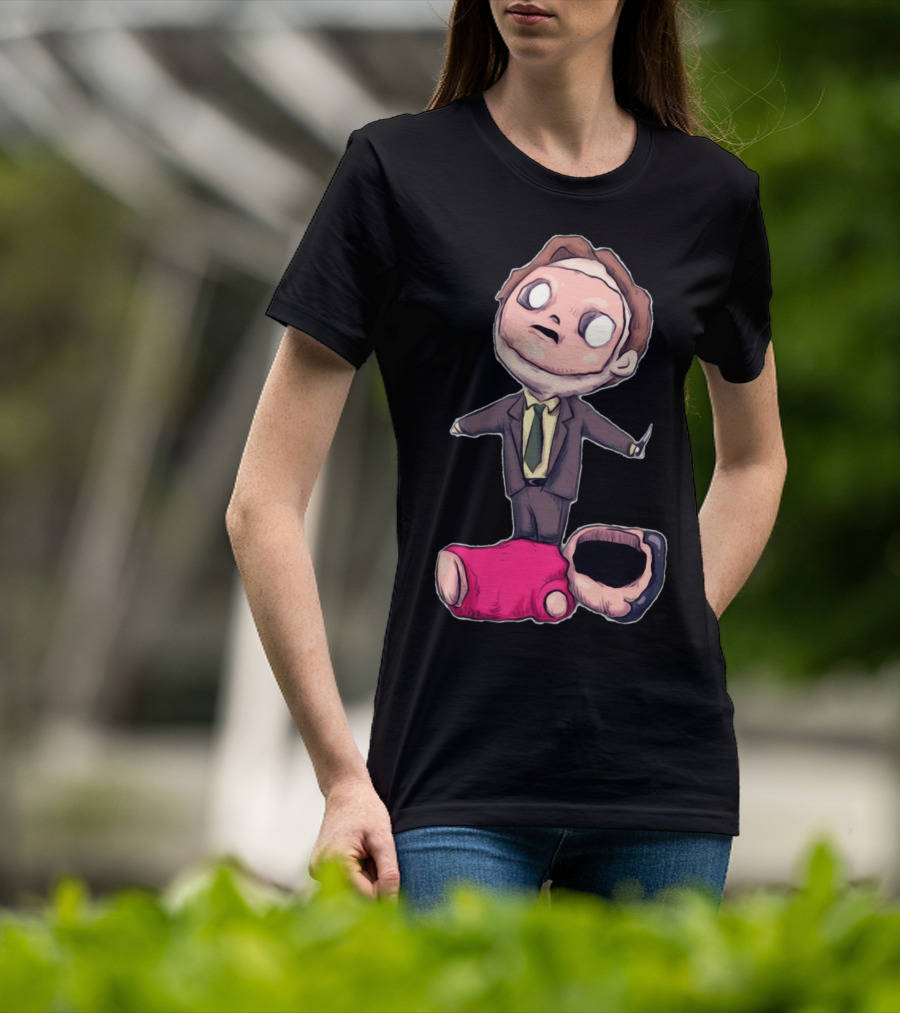 The Office Dwight Schrute CPR Scene Meme T-Shirt