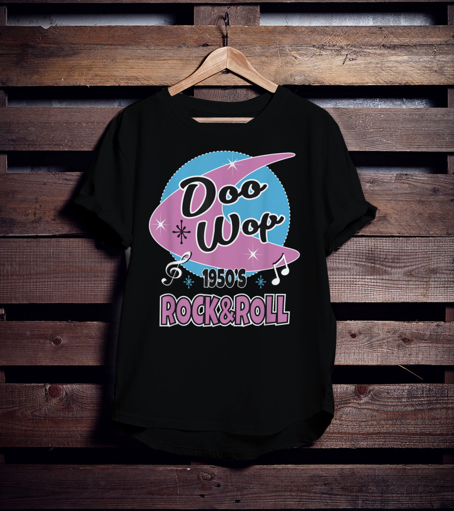 1950s Doo Wop Rock And Roll Vintage 50s Clothing T-Shirt