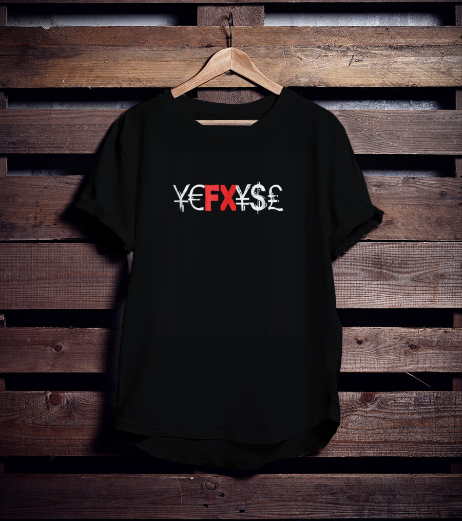 FX Forex Foreign Exchange Trader Symbols ¥€$£ T-Shirt