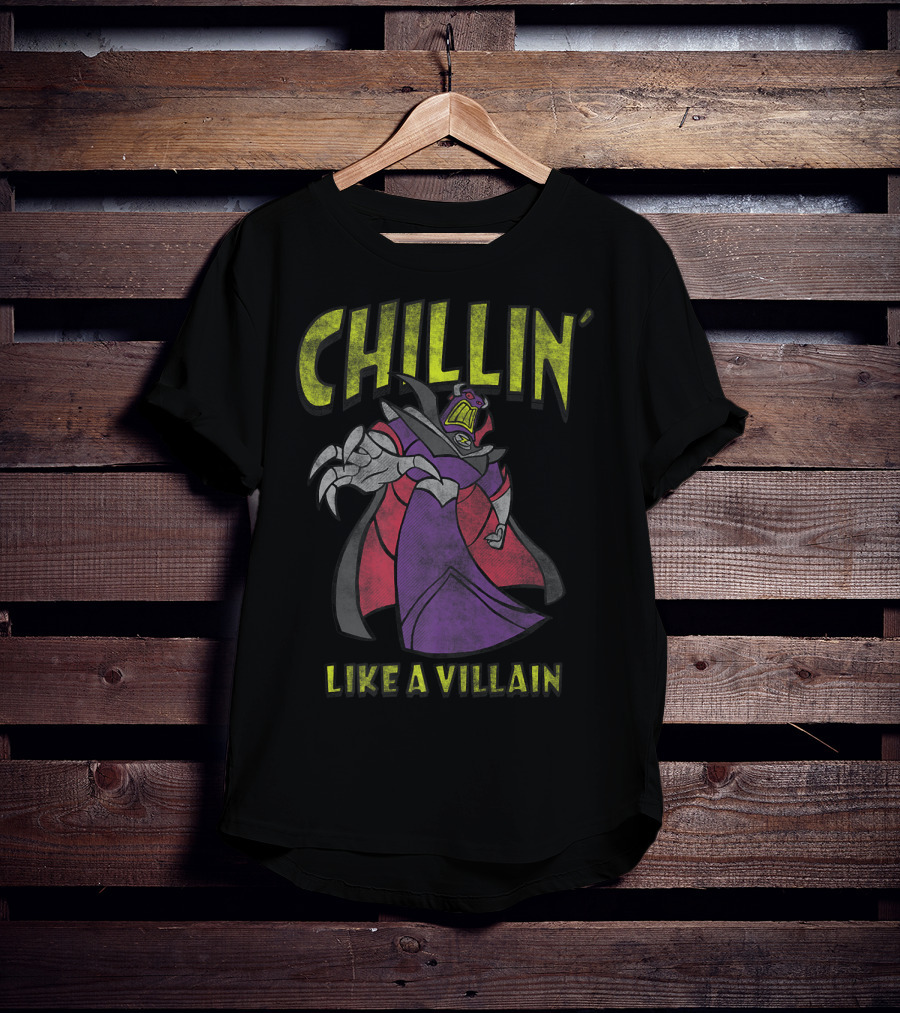 Chillin' Like A Villain Disney Pixar Toy Story Zurg T-Shirt