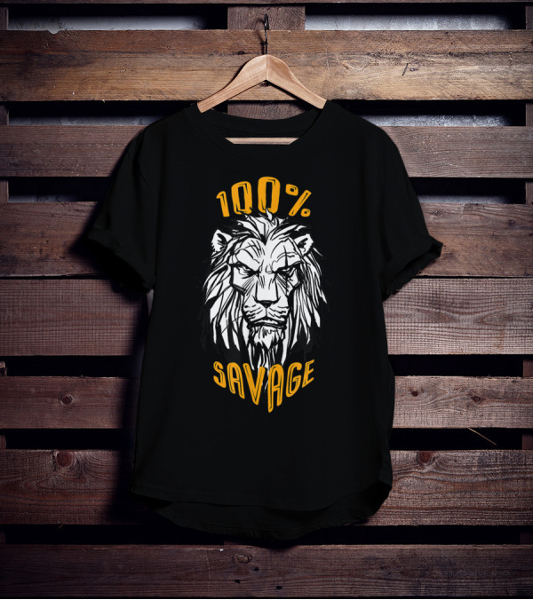 Disney The Lion King Scar 100% Savage Live Action T-Shirt