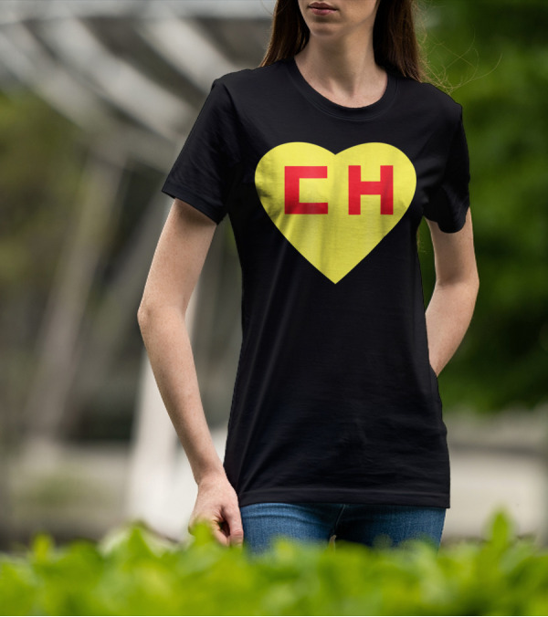 CH Heart El Chapulin Mexican Super Hero Colorado T-Shirt