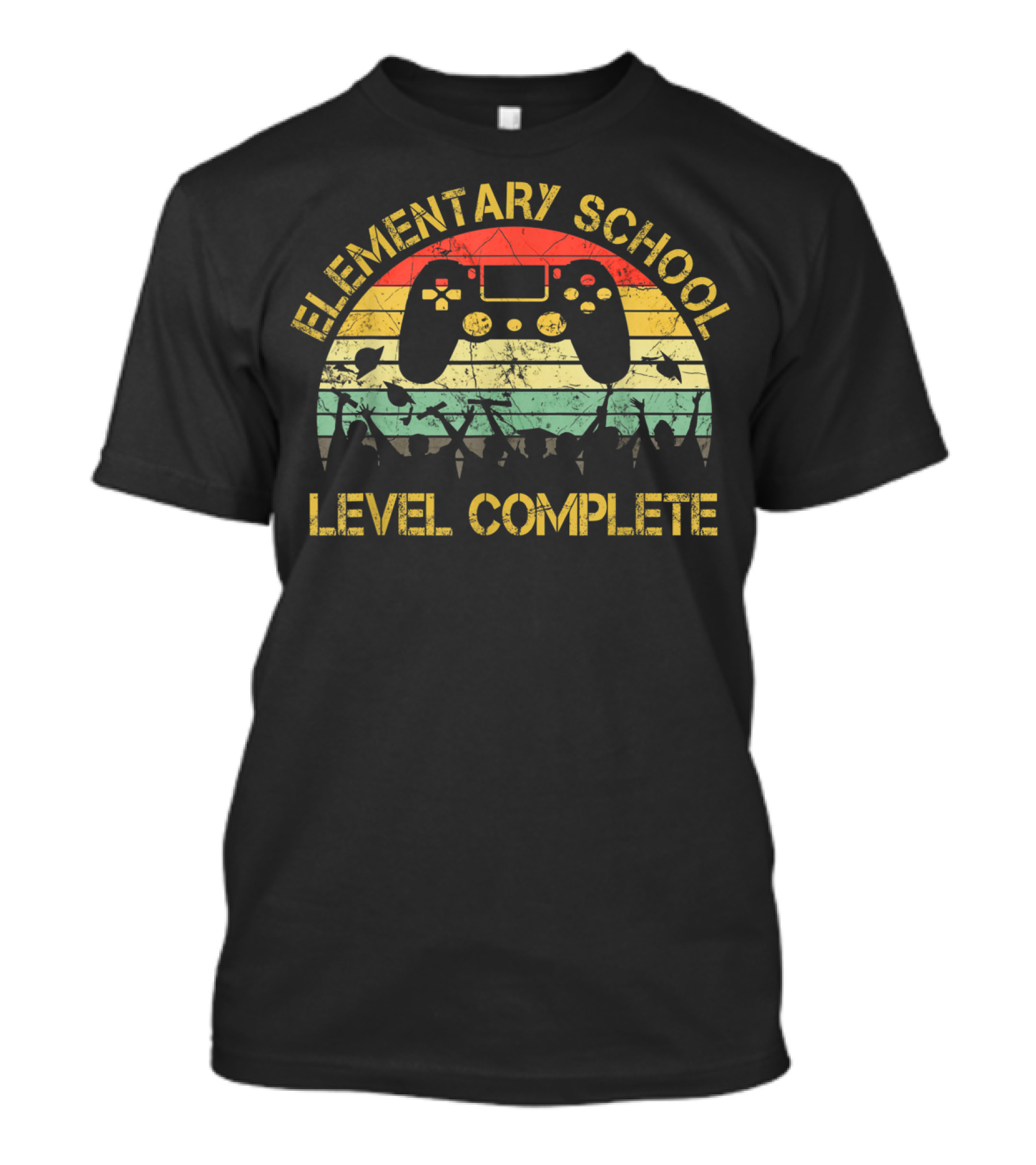 Elementary School Level Complete Gamer Graduation T-Shirt