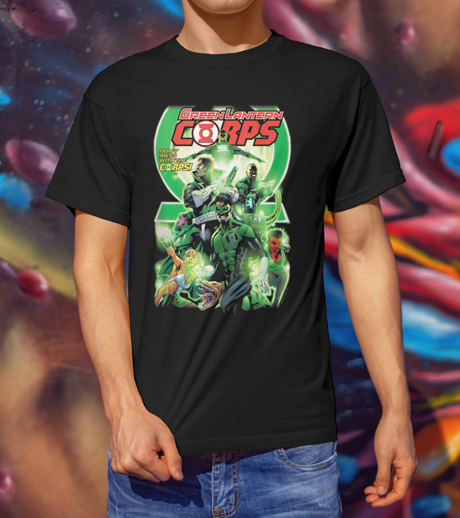 Green Lantern Corps 25 Don't Mess With The Corps T-Shirt