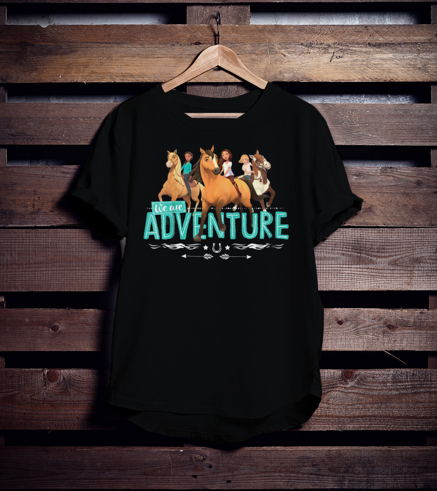 DreamWorks Spirit Riding Free We Are Adventure T-Shirt