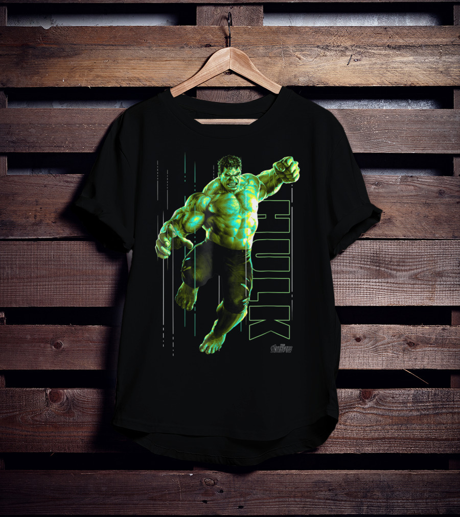 Marvel Avengers Infinity War Hulk Jump Smash T-Shirt