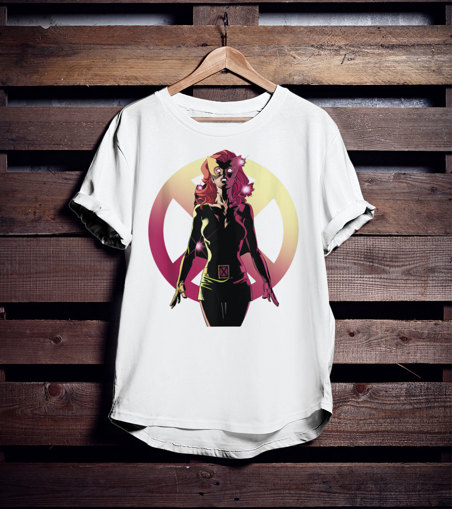 Marvel Phoenix Gradient X Men Jean Grey T-Shirt