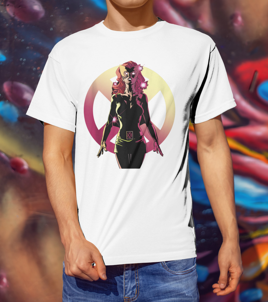 Marvel Phoenix Gradient X Men Jean Grey T-Shirt