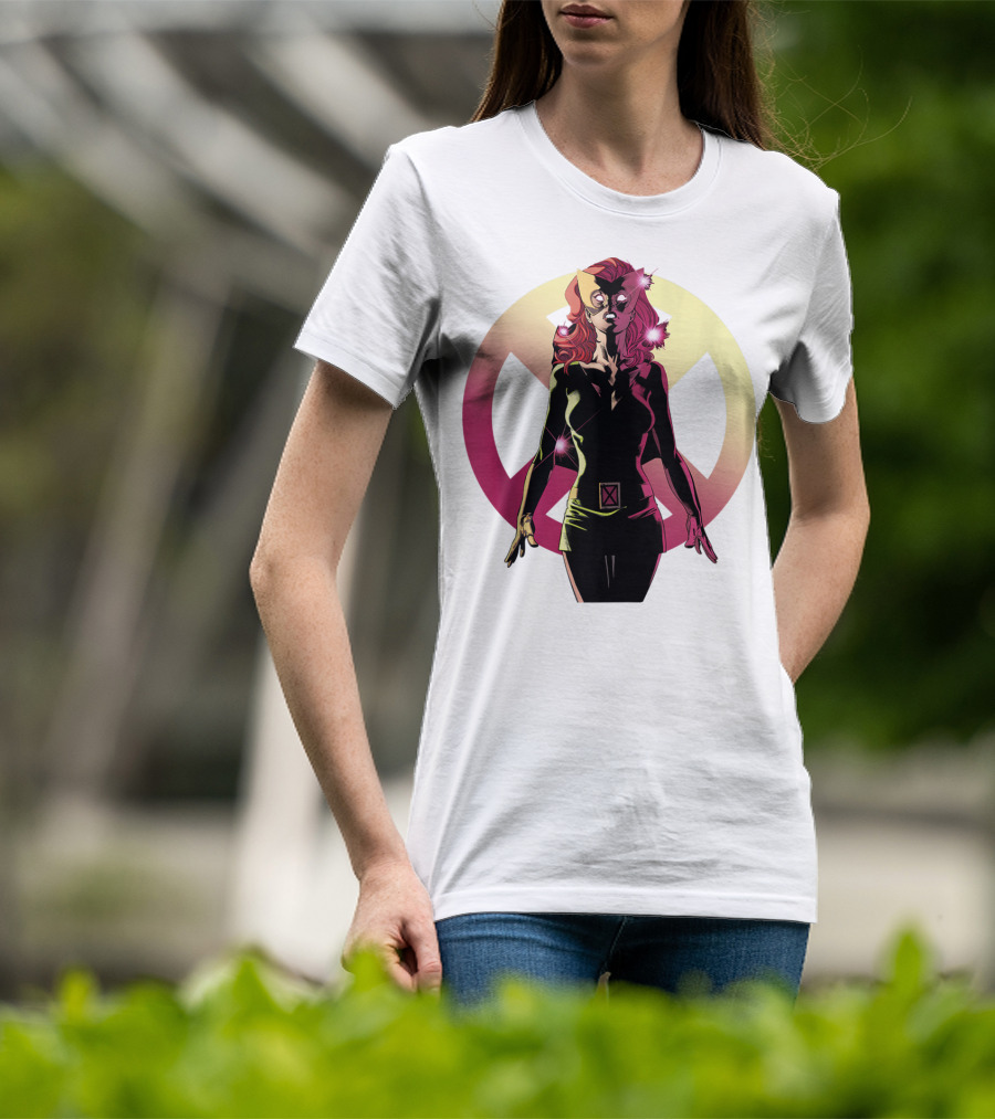 Marvel Phoenix Gradient X Men Jean Grey T-Shirt