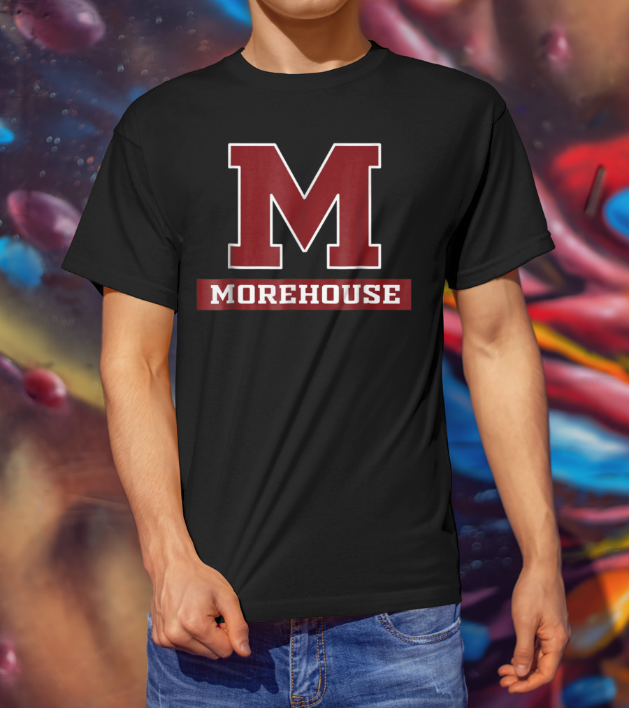 Morehouse HBCU College Mens Big M T-Shirt