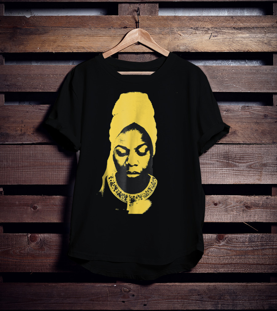 Nina Simone Yellow T-Shirt